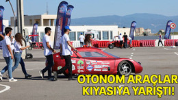 Otonom araçlar kıyasıya yarıştı!
